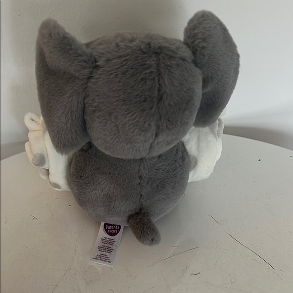 Plush Elephant Toy with Blanket - Picture 4 of 5